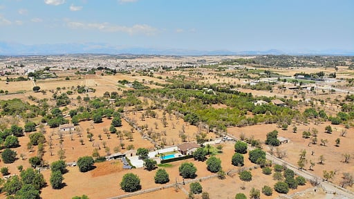 Finca Estret Фото с дрона