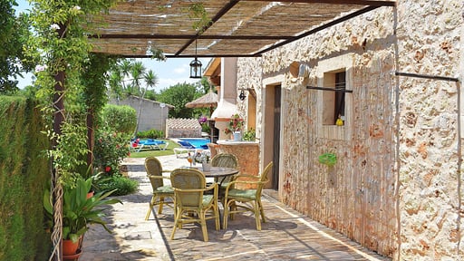 Finca Estret Обеденная зона