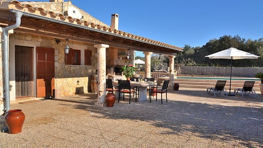 Finca Sa Rota Dining area