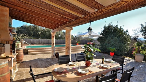Finca Sa Rota Dining area