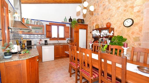 Finca Sa Rota Dining area