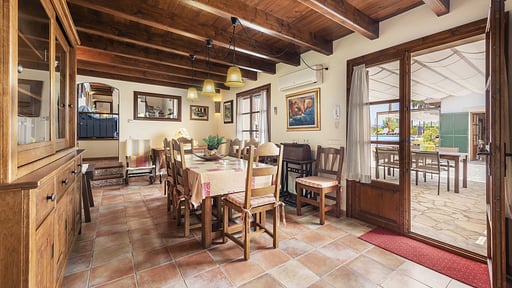 Finca Morell Vell Zona de comedor