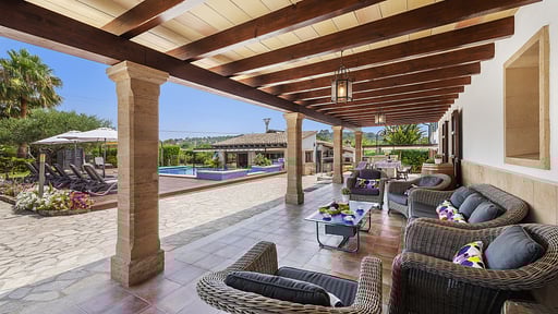 Finca Morell Vell Terraza/balcón