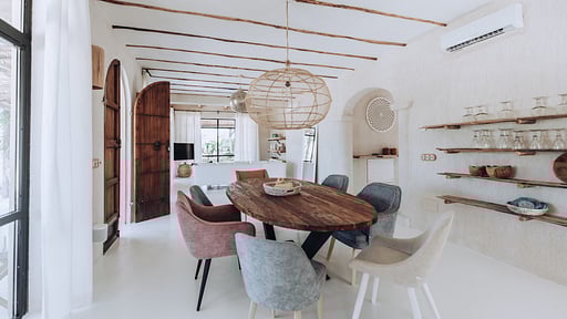 Finca Llubi Zona de comedor