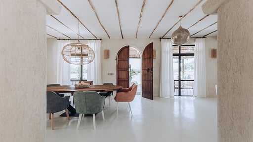 Finca Llubi Zona de comedor