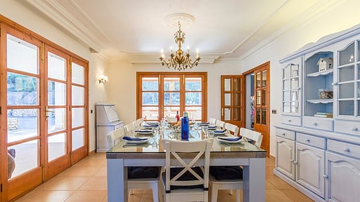 Finca Mila Zona de comedor