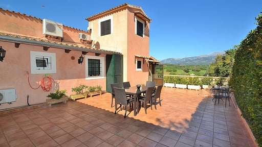 Villa Tramuntana Обеденная зона