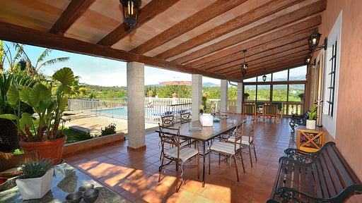 Villa Tramuntana Терраса/веранда