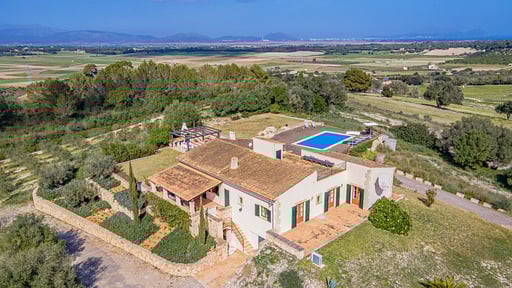 FINCA PUIG BLANC Drone pictures