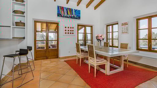 FINCA PUIG BLANC Dining area
