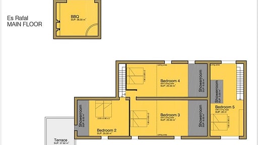 Finca Rafal Antic Grundriss