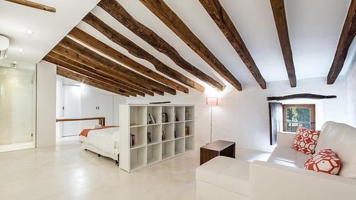 Finca Rafal Antic Schlafzimmer 1