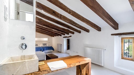 Finca Rafal Antic Schlafzimmer 2