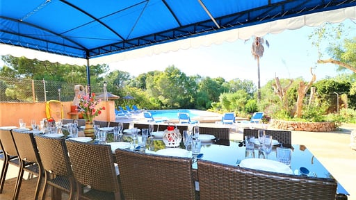 Finca Can Palea Dining area