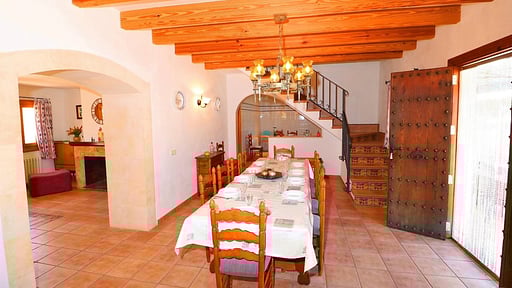 Finca Can Palea Dining area