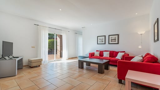 Finca S´Aubac Woonkamer