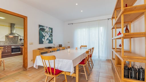 Finca S´Aubac Eethoek