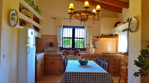 Finca Sa Figuera Blanca Zona de comedor