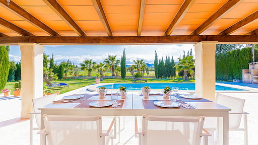 Finca Sa Rota de Pollensa Terrace/Veranda