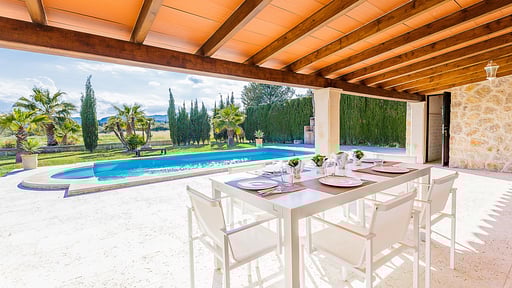 Finca Sa Rota de Pollensa Terrace/Veranda