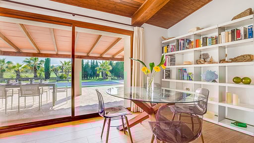 Finca Sa Rota de Pollensa Dining area