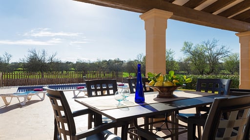 Finca Son Rossignol Dining area