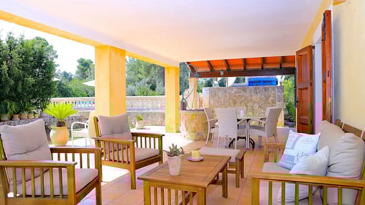 Finca Son Rossinyol Терраса/веранда