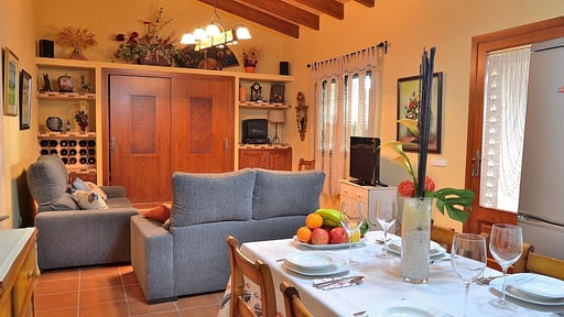 Finca Sant Vicenç Zona de comedor