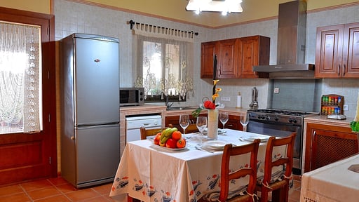 Finca Sant Vicenç Cocina