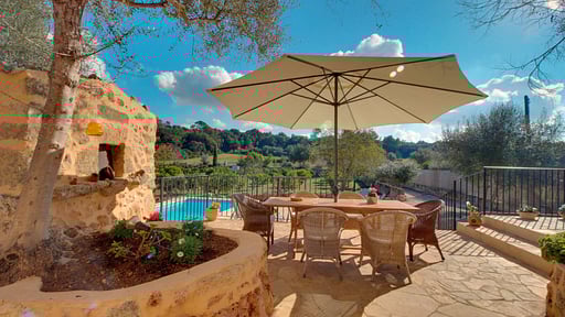 Finca S'Eriçal Terrace/Veranda