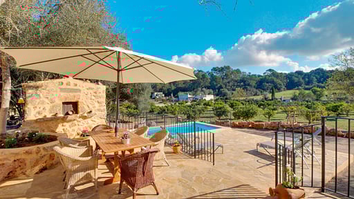 Finca S'Eriçal Terrace/Veranda