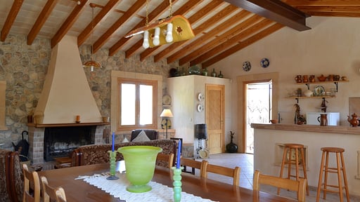 Finca Son Bernat Dining area