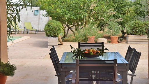 Finca Son Fonto Dining area