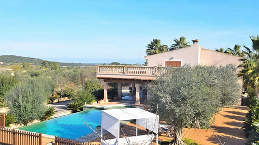 Finca Son Arcaines de Can Simó Фото с дрона