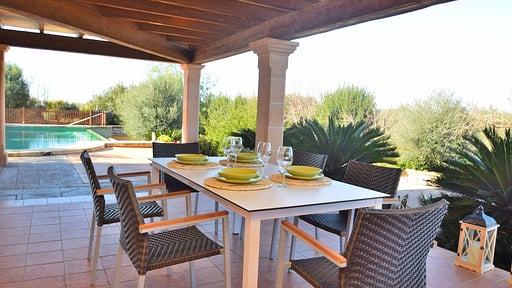 Finca Son Arcaines de Can Simó Обеденная зона