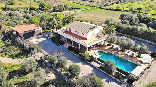 Finca Son Arcaines de Can Simó Фото с дрона