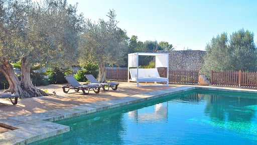 Finca Son Arcaines de Can Simó Бассейн