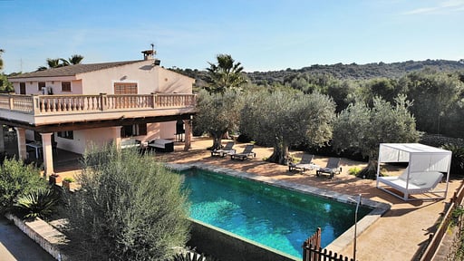 Finca Son Arcaines de Can Simó Фото с дрона