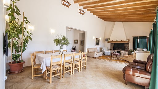 Finca Son Morei Zona de comedor
