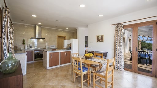 Finca Son Morei Zona de comedor