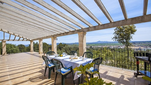 Finca Son Morei Terraza/balcón