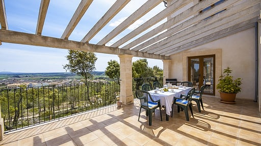 Finca Son Morei Terraza/balcón