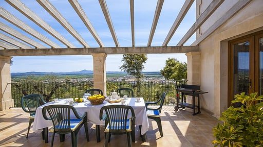 Finca Son Morei Terraza/balcón