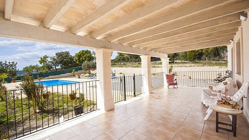 Finca Son Morei Terraza/balcón