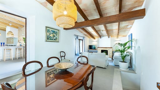 Finca Son Rabassa Dining area