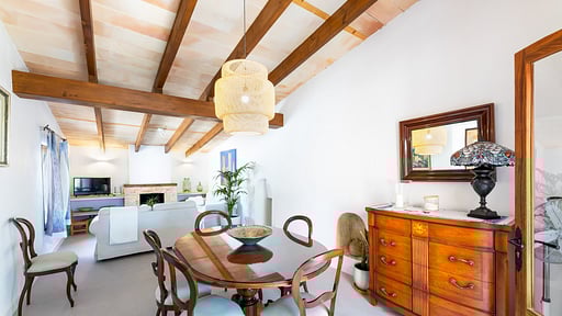Finca Son Rabassa Dining area