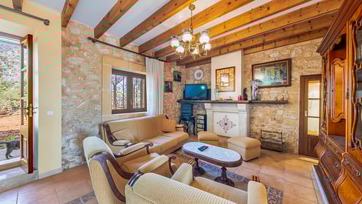 Finca Son Ramon Llull Living room