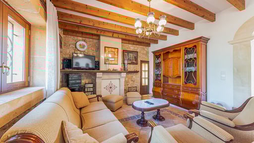 Finca Son Ramon Llull Living room