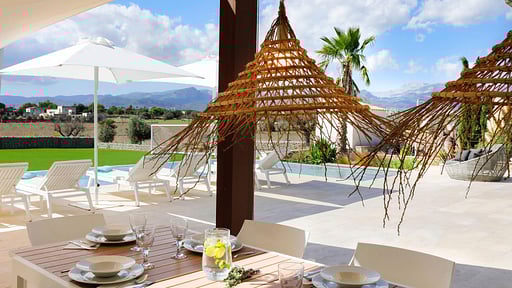 Finca Son Set Терраса/веранда