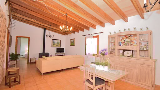 Finca Son Sitges Обеденная зона